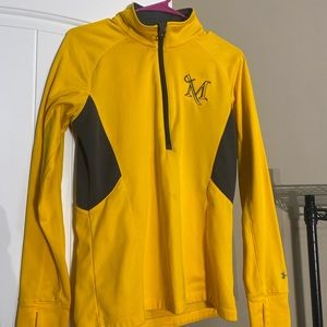 Millersville university underarmour semifitted pullover size large